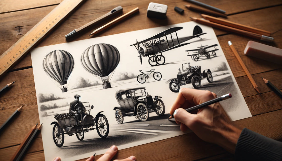 Croquis des grandes inventions