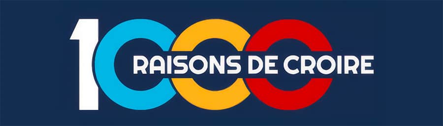 Logo 1000 raisons de croire - Pour Ours Blanc Paris
