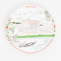 Assiette à dessert en mélamine, Château royal d'Amboise, collection Les Châteaux de la Loire · Ours Blanc Paris