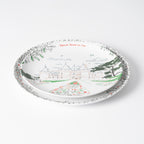 Assiette à dessert en mélamine, Château de Chaumont-sur-Loire, collection Les Châteaux de la Loire · Ours Blanc Paris