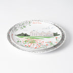 Assiette à dessert en mélamine, Château de Cheverny, collection Les Châteaux de la Loire · Ours Blanc Paris