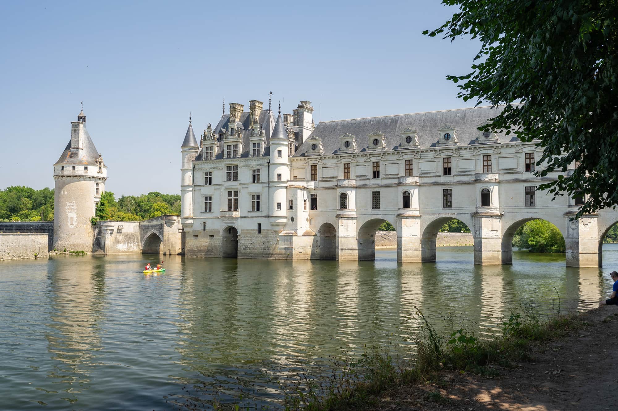 Illustration : Châteaux de la Loire (Chenonceau) — Ours Blanc Paris