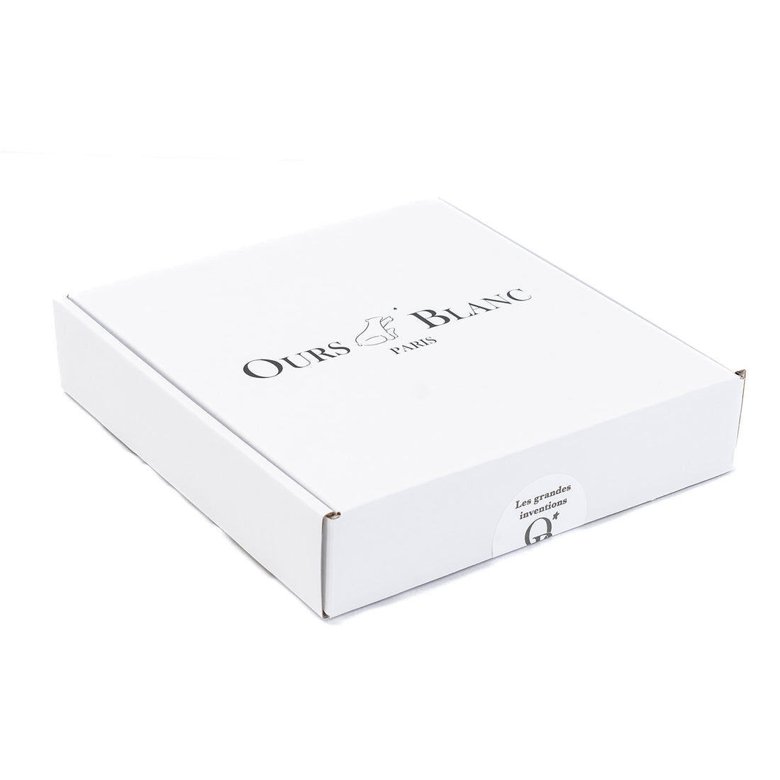 Packaging Ours Blanc Paris du coffret d&