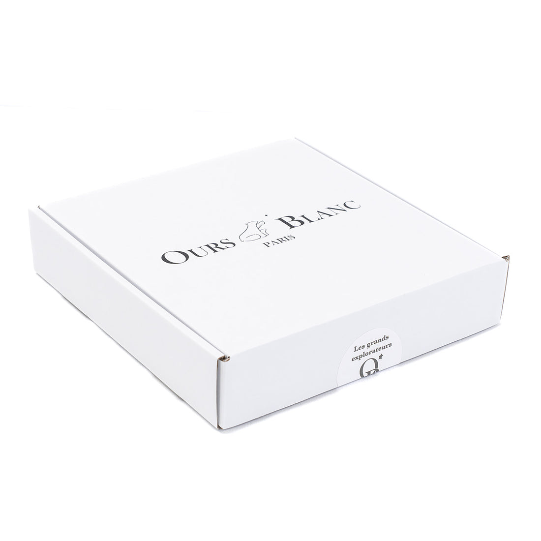 Packaging Ours Blanc Paris du coffret d&