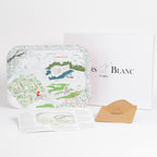 Plateau Les Châteaux de la Loire 37 × 28 cm présenté en coffret cadeau · Ours Blanc Paris