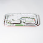 Plateau Les Châteaux de la Loire 37 × 28 cm avec ses dessous-de-verre assortis · Ours Blanc Paris
