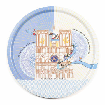 Plateau bois stratifié - Notre Dame de Paris