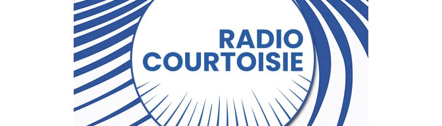 Logo radio courtoisie - Pour Ours Blanc Paris