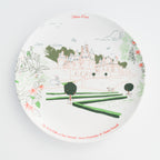 Assiette en mélamine Château d'Ussé - Vaisselle thématique Châteaux de la Loire