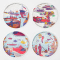 Coffret 2 - Grandes Inventions Françaises - Scaphandre, Locomotive, Sous-marin, Bateau à vapeur