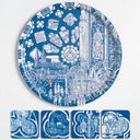 Ensemble complet La cathédrale de Chartres - Plateau & dessous de verre - Édition limitée